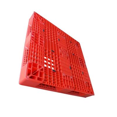 1100 X 1100 Palet Plastik Industri HDPE Merah