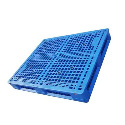 Palet Plastik Tugas Berat HDPE Palet Plastik PE Dapat ditumpuk 128x108