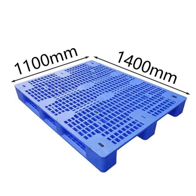 Palet Plastik Nestable HDPE Gudang 1400X1100 1500Kg Dinamis