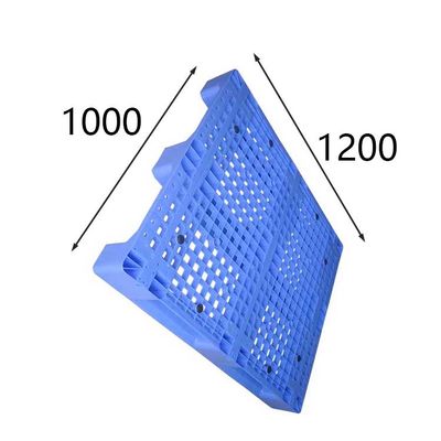 Palet Plastik Higienis Virgin HDPE Solid Flat Racking 5000kg Stacking Load