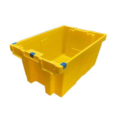Peti Bergerak Plastik HDPE Kuning 60 X 40 X 27,5 cm Dapat Digunakan Kembali Dapat Digunakan Kembali