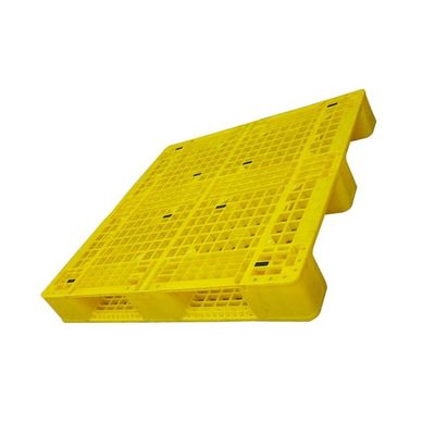 Palet Plastik HDPE Dapat ditumpuk 1100 x 1100 Untuk Gudang