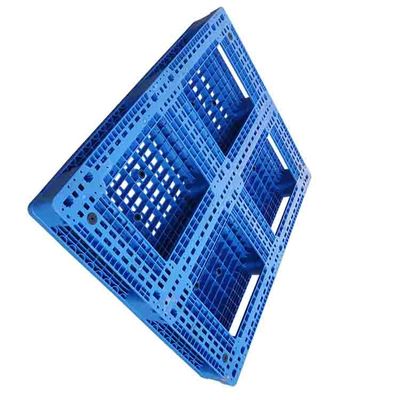 1.2x1m Pallet Plastik Dapat ditumpuk 22Kg Tugas Berat