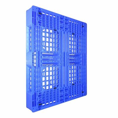 Single Faced 1200 X 1000 Rackable Pallet Plastik Tahan Air
