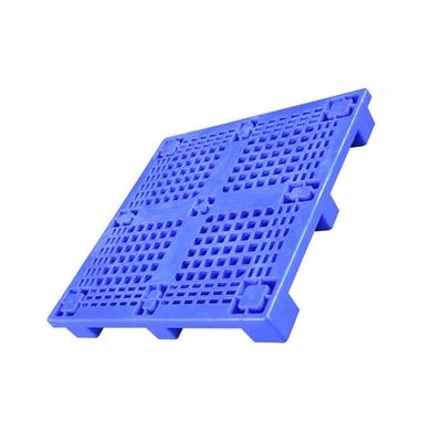 100x100cm Gudang Palet Plastik Dapat ditumpuk HDPE Serbaguna