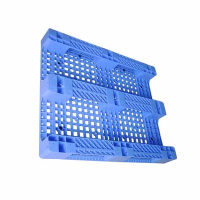 PE Euro Warehouse Plastic Pallet 1200 X 1000 Pekerjaan Tugas Berat