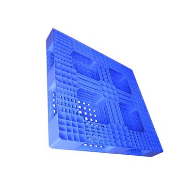 HDPE 48 X 48 Pallet Plastik Pallet Penyimpanan Plastik Higienis 3000Kg Beban Statis
