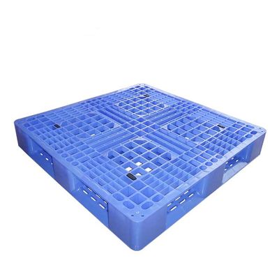 Beban Dinamis 800Kg PE Pallet Plastik Kecil 1000 X 1000mm Pallet Plastik Tugas Berat