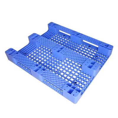 Biru Besar HDPE 48x40 Pallet Plastik Euro 2500Kg Beban Statis