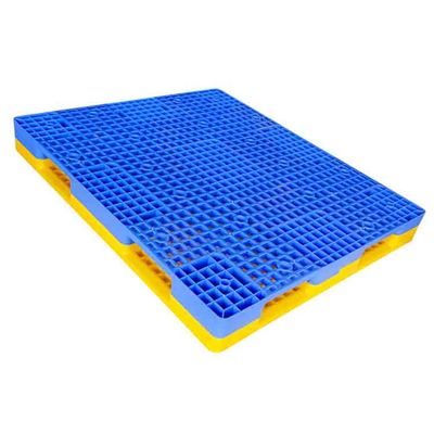 Palet Plastik HDPE Dapat ditumpuk Heavy Duty 27,3kg Palet Plastik Skid