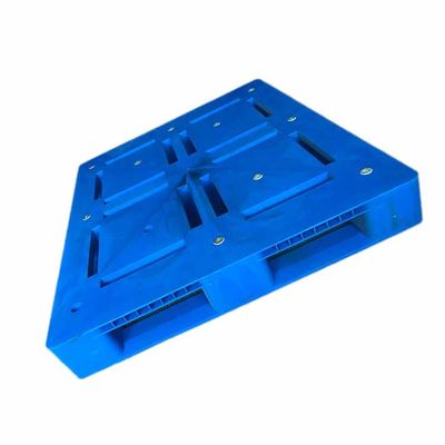Euro 48x40 Palet Plastik Padat HDPE Palet Plastik Daur Ulang
