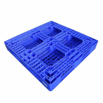 PE Heavy Duty 43x43 Palet Plastik Euro Flame Retardant 2 Way Entry