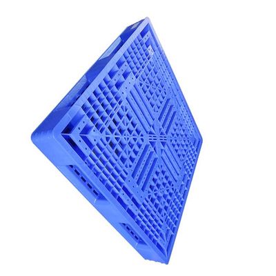 Palet Plastik Bersarang Stockpile HDPE Disesuaikan 1100 x 1100 Euro Style
