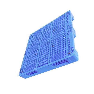 110x110 Biru 13.8Kg Heavy Duty Plastic Pallet HDPE Logistics Transportation