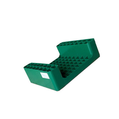 Palet Gudang Plastik PP Nestable Green 450x350 Untuk Port