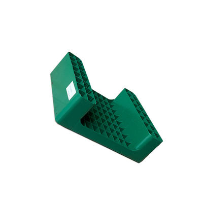 Green HDPE 450x350 Pallet Plastik Stackable Untuk Pelabuhan Gudang