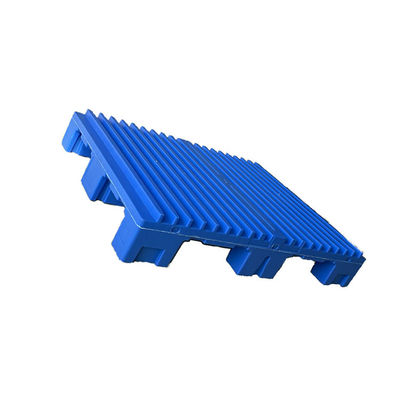 Palet Plastik Cetakan Injeksi Statis 4000Kg 4000Kg HDPE Biru