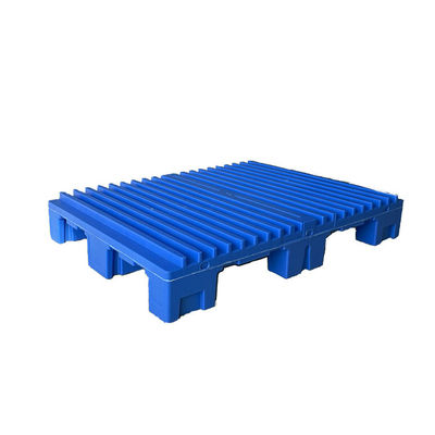 Palet Plastik Cetakan Injeksi Statis 4000Kg 4000Kg HDPE Biru