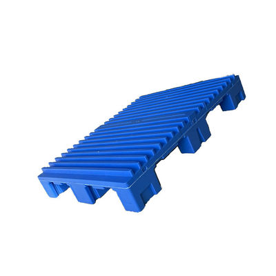 Pallet Plastik Cetakan Injeksi 1060x750 Rackable HDPE 4000Kg Logistics