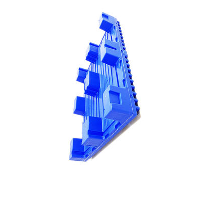 4 Way HDPE PP Injeksi Plastik Pallet 106x75 Gudang Industri Pallet