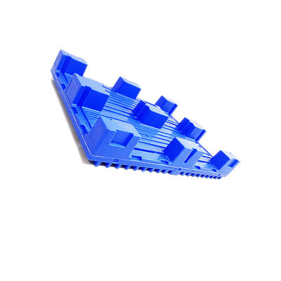4 Way HDPE PP Injeksi Plastik Pallet 106x75 Gudang Industri Pallet