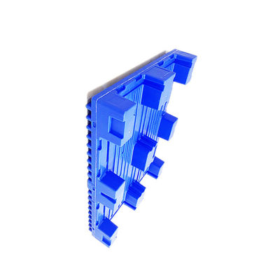 1060x750 Industri Percetakan Pallet Plastik 1500Kg Dynamic HDPE Single Faced