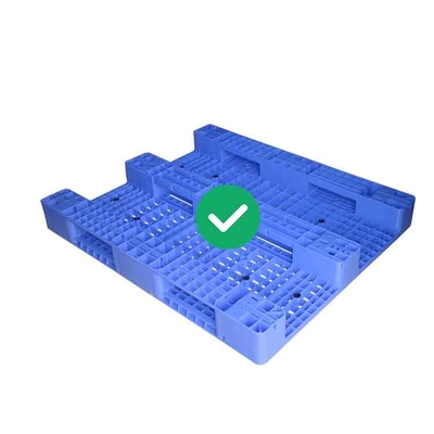 Gudang Pallet Plastik Higienis Bersarang Ergonomis HDPE 2000Kg Dinamis
