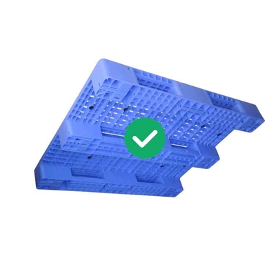 Pallet Plastik HDPE Ergonomis 1300x1100 5000Kg Beban Penanganan Nyaman