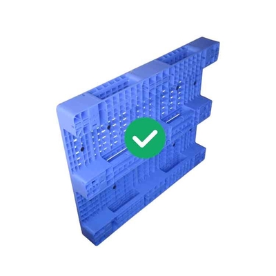 Pallet Plastik HDPE Ergonomis 1300x1100 5000Kg Beban Penanganan Nyaman