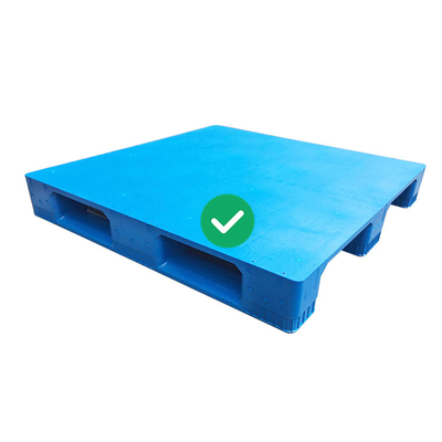 1200x1200 HDPE Pallet Pengiriman Plastik Higienis Dapat Didaur Ulang Beban 1.2T