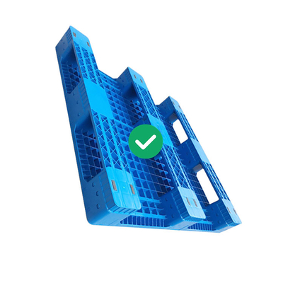 1.2X1.2m Reusable Moving Crates Pallet Plastik HDPE Plastik 1.5T Racking Load