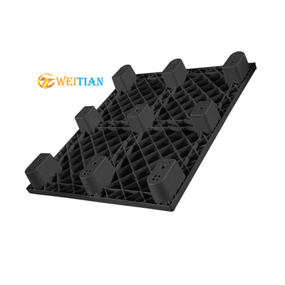 400Kg Palet Plastik Nestable Dinamis 1200X800 HDPE Gudang Ergonomis