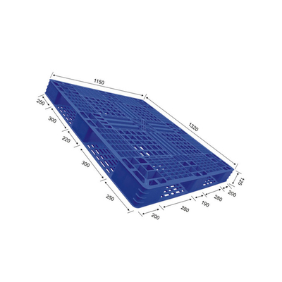 Palet Plastik Nestable Gudang HDPE 1320x1150 1200Kg Dinamis