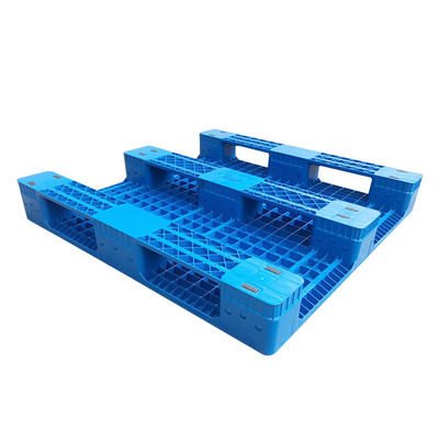 HDPE Daur Ulang Pallet Plastik Nestable Tugas Berat 1.2T Ergonomis Dinamis