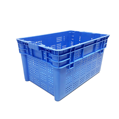 Peti Plastik Nestable 600 X 400 Beban Dinamis 50Kg Untuk Sayuran Buah