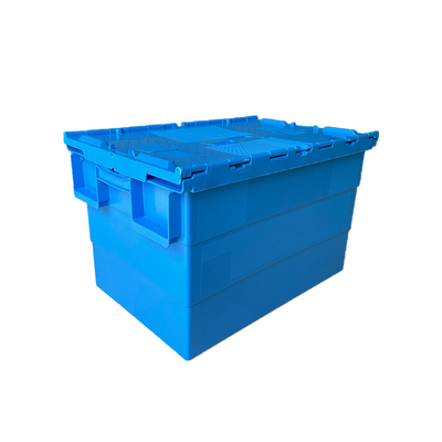 600x400x365mm Kotak Pindah Plastik Gudang Memuat Peti Plastik HDPE 50Kg