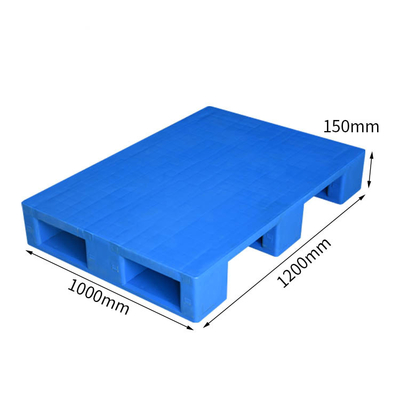 1200X1000X150 Gudang Pallet Plastik Rak 6000Kg Pallet Ekspor Plastik