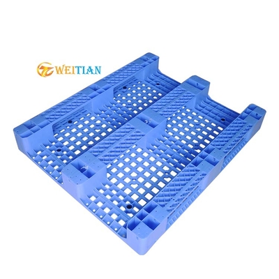 Beban Statis 6000Kg Pallet Plastik HDPE Dengan Wadah Gudang